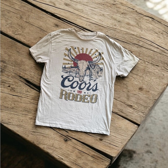 Coors Rodeo Boyfriend Fit Tee. - Picture 1 of 4